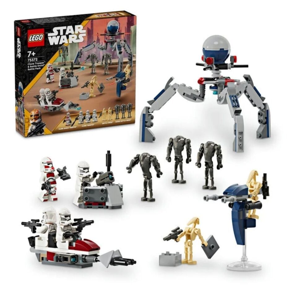 Lego Star Wars Klon Asker ve Savaş Droidi BJ-70LSW