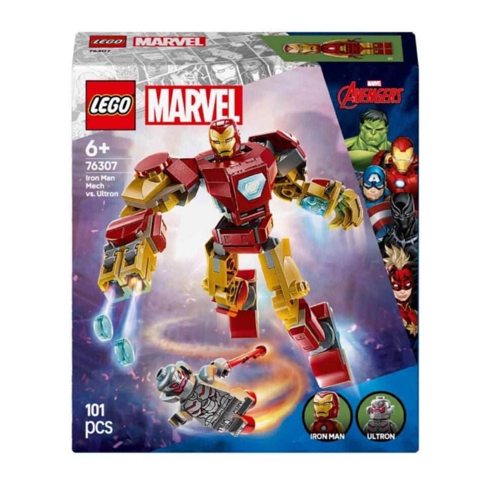 LEGO Marvel Iron Man Robotu Ultron’a Karşı
