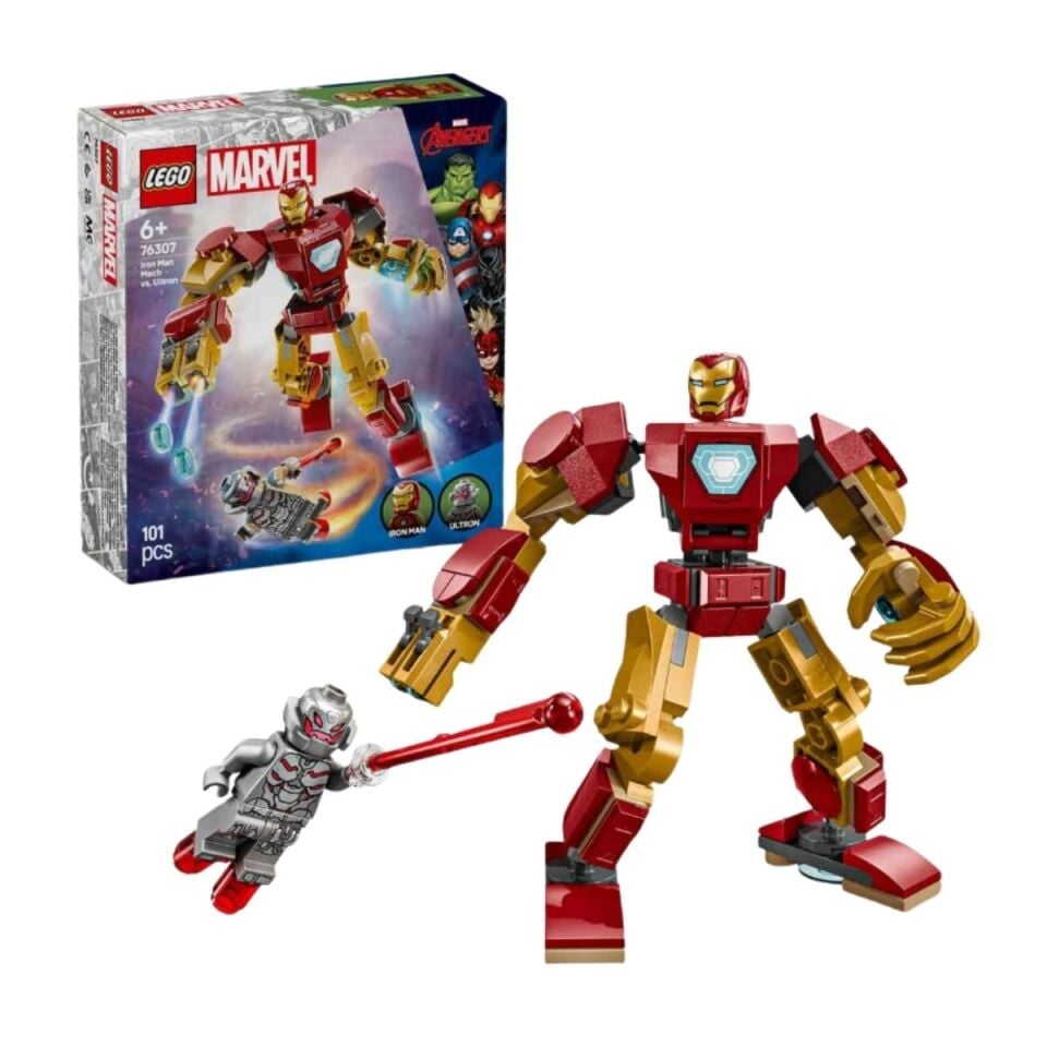 LEGO Marvel Iron Man Robotu Ultron’a Karşı