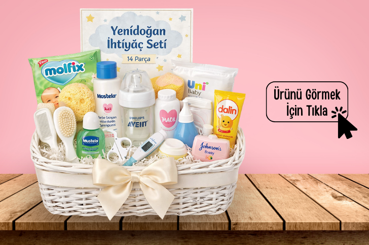Yenidoğan İhtiyaç Seti 14 Parça